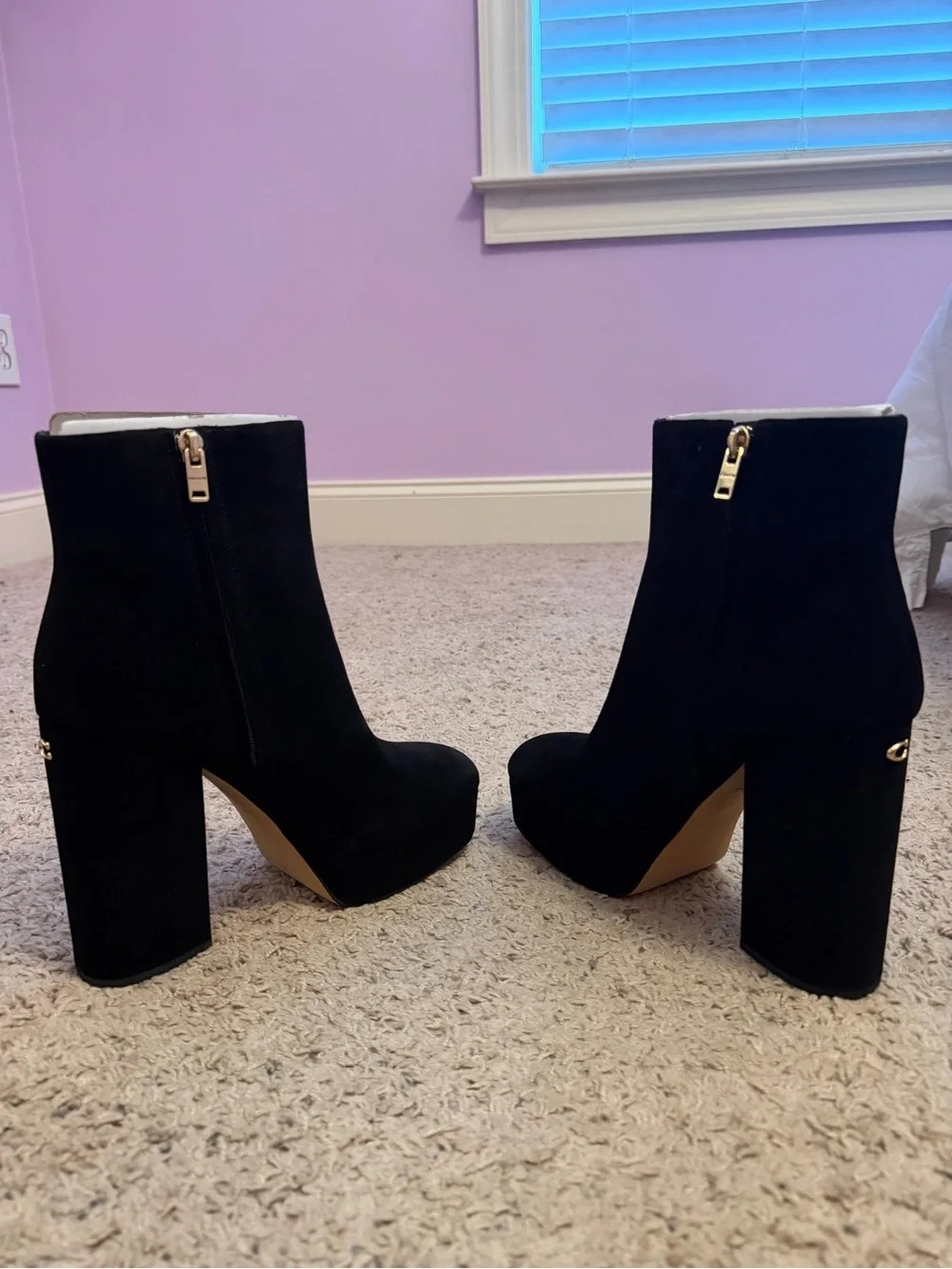 Coach Black Platform Ankle Boots - Women's Fashion Booties